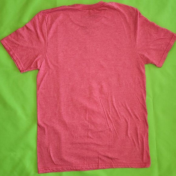 Disney's Stitch "Hangry" T-shirt Red Tee Unisex Adult Size Small (34-36) - Picture 4 of 4